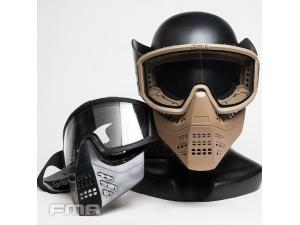FMA JT Airsoft Full Face Mask  BK/DE TB1338